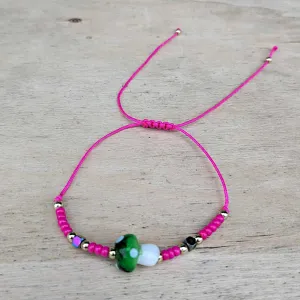 Mushroom Adjustable String Bracelets