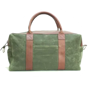 Waxed Worton Weekender, Olive