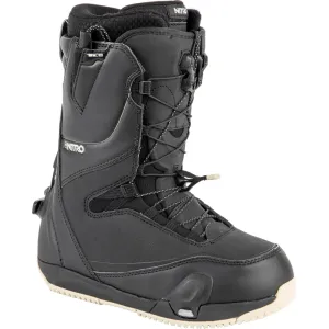 Womens Cave Step On Black/Sand 2024 Snowboardboots